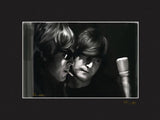 John Lennon and Paul McCartney-Wordscapes (Lithographs)