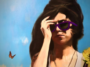 Amy Winehouse ‘Amy's Peace’ Original Canvas Artwork