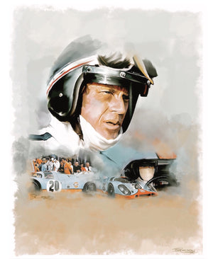 Steve McQueen- La Mans, III (Lithographs)